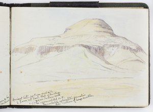 Skizzenbuch mit Aquarellen, Zeichnungen und Notizen, Mexiko, 1896-1898