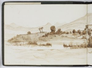 Skizzenbuch mit Aquarellen, Zeichnungen und Notizen, Mexiko, 1896-1898 von Adela Breton