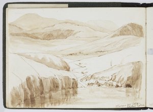 Skizzenbuch mit Aquarellen, Zeichnungen und Notizen, Mexiko, 1896-1898 von Adela Breton
