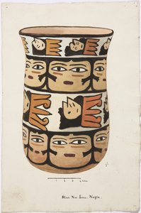 Vase aus Nazca, Peru