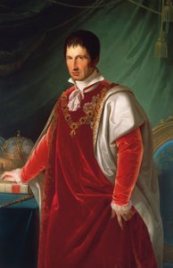 Porträt von Franz IV., Herzog von Modena von Adeodato Malatesta or Malatesti