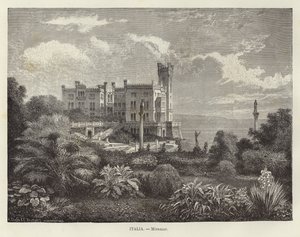 Italien - Schloss Miramare von Adolf Closs