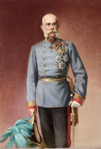 Porträt von Franz Joseph I. von Österreich von Adolf Pirsch