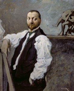 Porträt des Bildhauers Alfonso Canciani