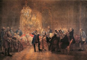Konzert für Flöte mit Friedrich dem Großen in Sanssouci