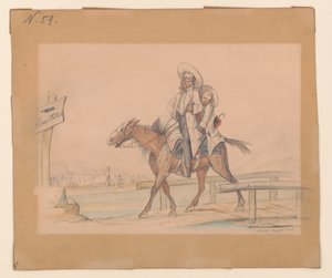 Henry Von Trebra & Louis V. Trebra kommen von ihrer Farm in Madison, Ill., im Camp Morton, Indpls an von Adolph Metzner