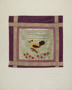 Applikationsdeckendetail, 1941 von Adolph Opstad