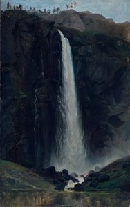 Feigum-Wasserfall von Adolph Tidemand