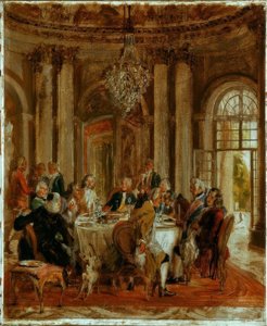König Friedrichs II. Tafelrunde in Sanssouci