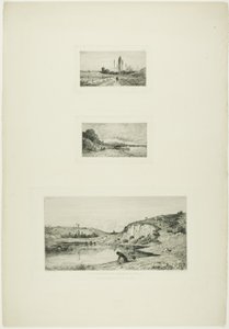 Eine Klippe in der Gemeinde Rix von Adolphe Appian