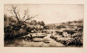 Die Quellen der Albarine (Ain) von Adolphe Appian