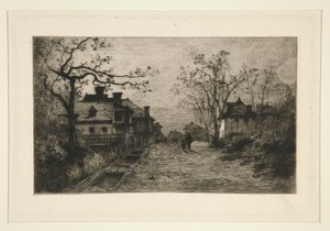 Rue du Village d von Adolphe Appian