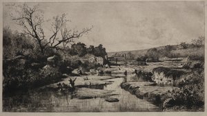 Quelle der Albarine von Adolphe Appian