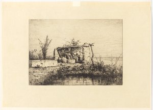 Eine Moria in Bodiquier (Italien) von Adolphe Appian