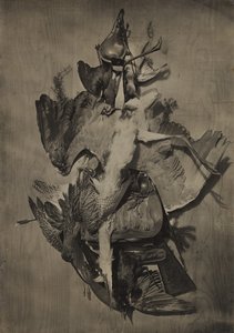Stillleben mit Wild von Adolphe Braun