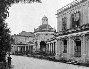 Rodneys Denkmal, Spanish Town, Jamaika, um 1905 von Adolphe Duperly and Son
