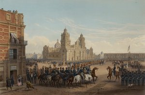 Genl. Scotts Einzug in Mexiko