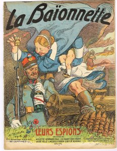 Cover von "La Baionnette", Satirisch in Farben