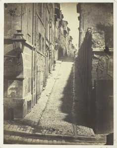 Rue des Grands Carmes, Blick von der Rue Ste. Marthe von Adolphe Terris
