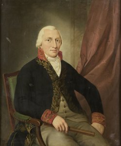 Porträt von Albertus Henricus Wiese, Generalgouverneur der Niederländischen Ostindien-Kompanie