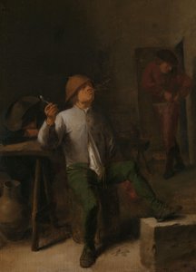 Der Raucher von Adriaen Brouwer (attributed to)