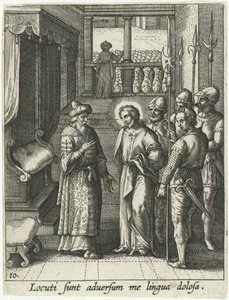 Christus zurück bei Pilatus von Adriaen Collaert