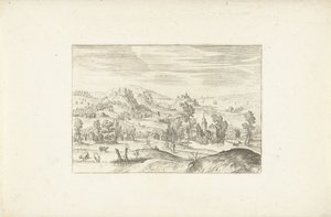 Landschaft mit einem Bächlein