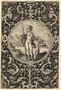 Minerva von Adriaen Collaert