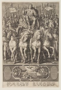 Der Triumph des Caesar von Adriaen Collaert