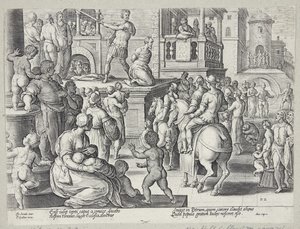 Die Enthauptung des Heiligen Jakobus von Adriaen Collaert