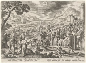 Das Gleichnis von den ungerechten Weingärtnern von Adriaen Collaert after Hans Bol