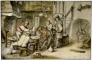 Der Musiker von Adriaen Jansz. van Ostade