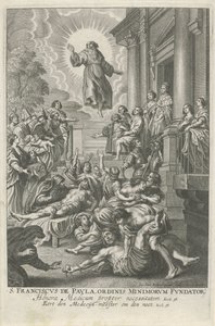 Hl. Franziskus von Paola heilt die Kranken
