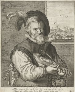 Alter Geigenspieler