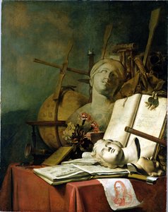 Die Vergänglichkeit aller irdischen Dinge (Vanitas), um 1660