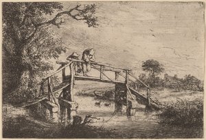Der Angler von Adriaen van Ostade