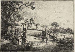 Die Angler von Adriaen van Ostade