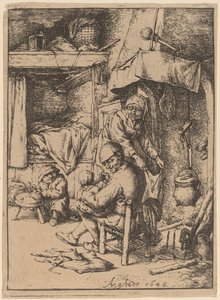 Der Familienvater von Adriaen van Ostade