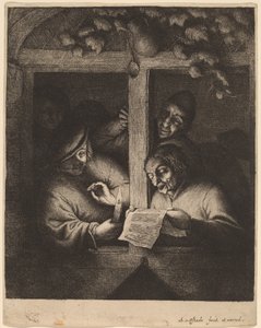 Die Sänger von Adriaen van Ostade