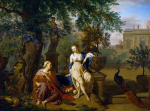 Vertumnus und Pomona von Adriaen van de Velde