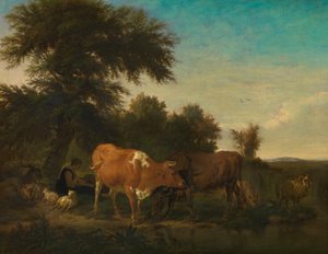 Landschaft von Adriaen van de Velde