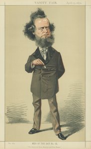 Herr William Hepworth Dixon von Adriano Cecioni