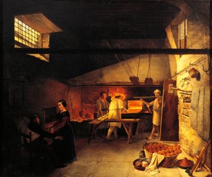 Bäckerei-Interieur