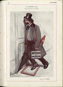 Illustration von A. Barrere (1874-1931) in „Fantasio“ - Daten überprüfen - Coutant Jules von Adrien Barrere