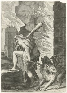 Herkules und Cerberus
