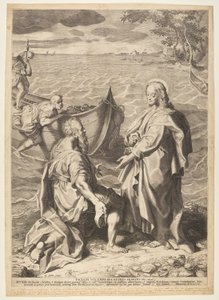 Berufung der Jünger Petrus und Andreas von Aegidius Sadeler II