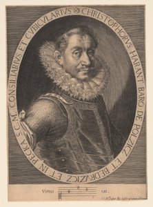 Christopher Harant, tschechischer Edelmann und Humanist von Aegidius Sadeler II