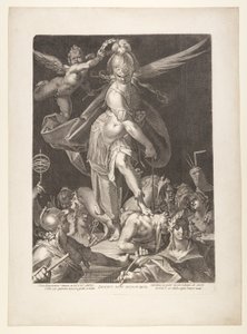 Der Triumph der Weisheit von Aegidius Sadeler II