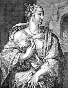 Lepida, Frau von Sergius Galba