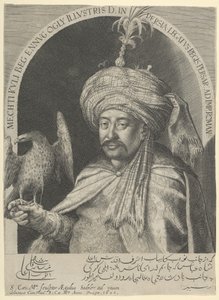 Mechti Kuli Beg, persischer Botschafter in Prag von Aegidius Sadeler or Saedeler